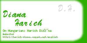 diana harich business card